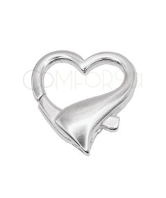 Cierre corazón 16.5x17.5mm 925ml