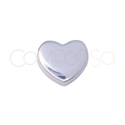 Entrepieza corazón plata 925