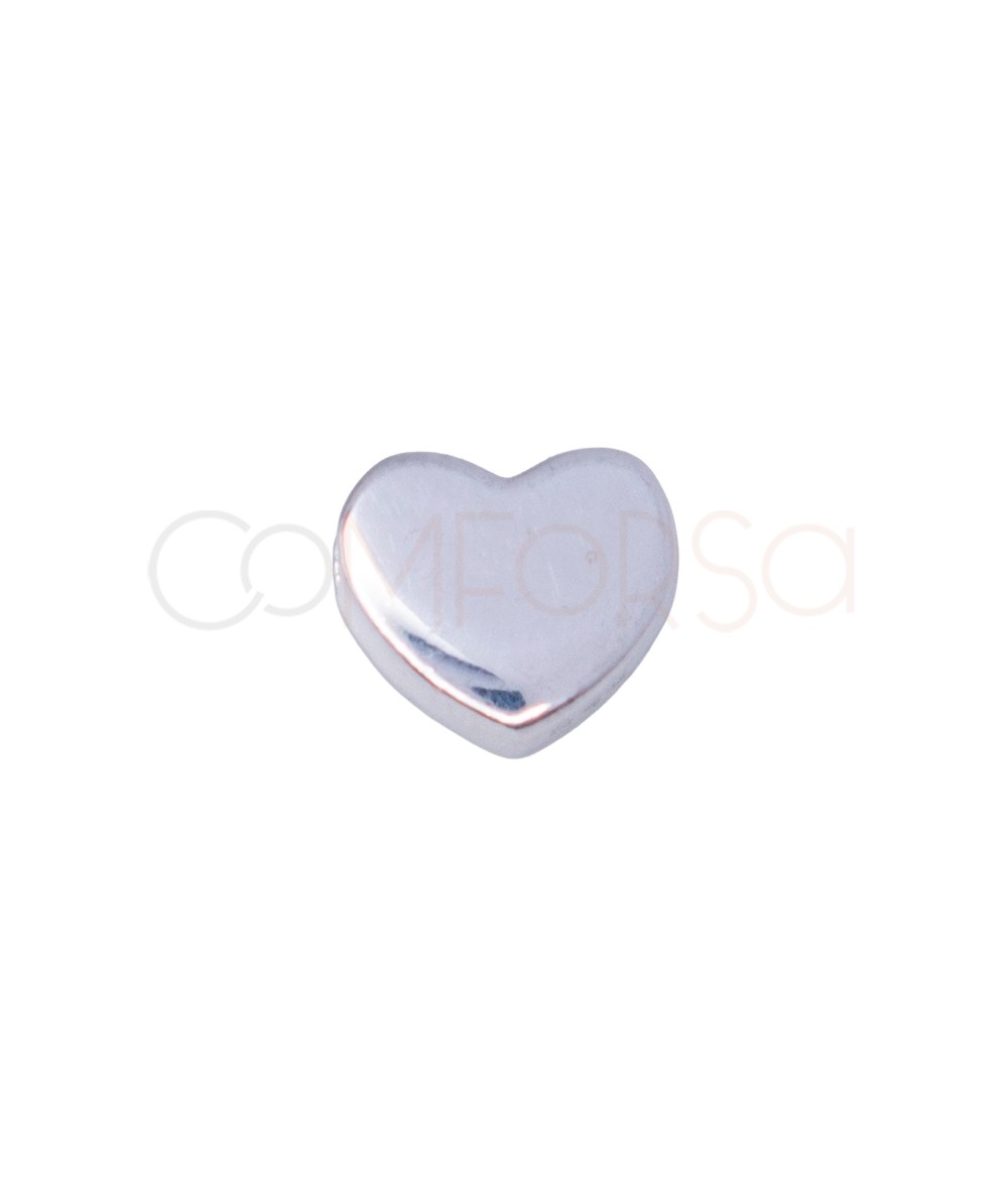 Entrepieza pasada corazón de plata 925