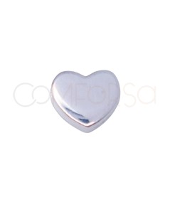 Entrepieza corazón plata 925