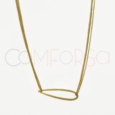 Chain & Drop Necklace