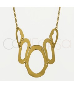 Golden Waves Necklace