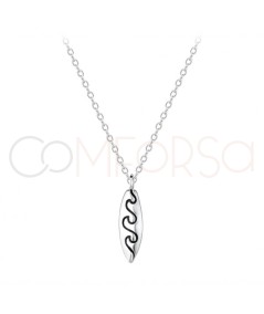 Collar tabla de surf 45 cm