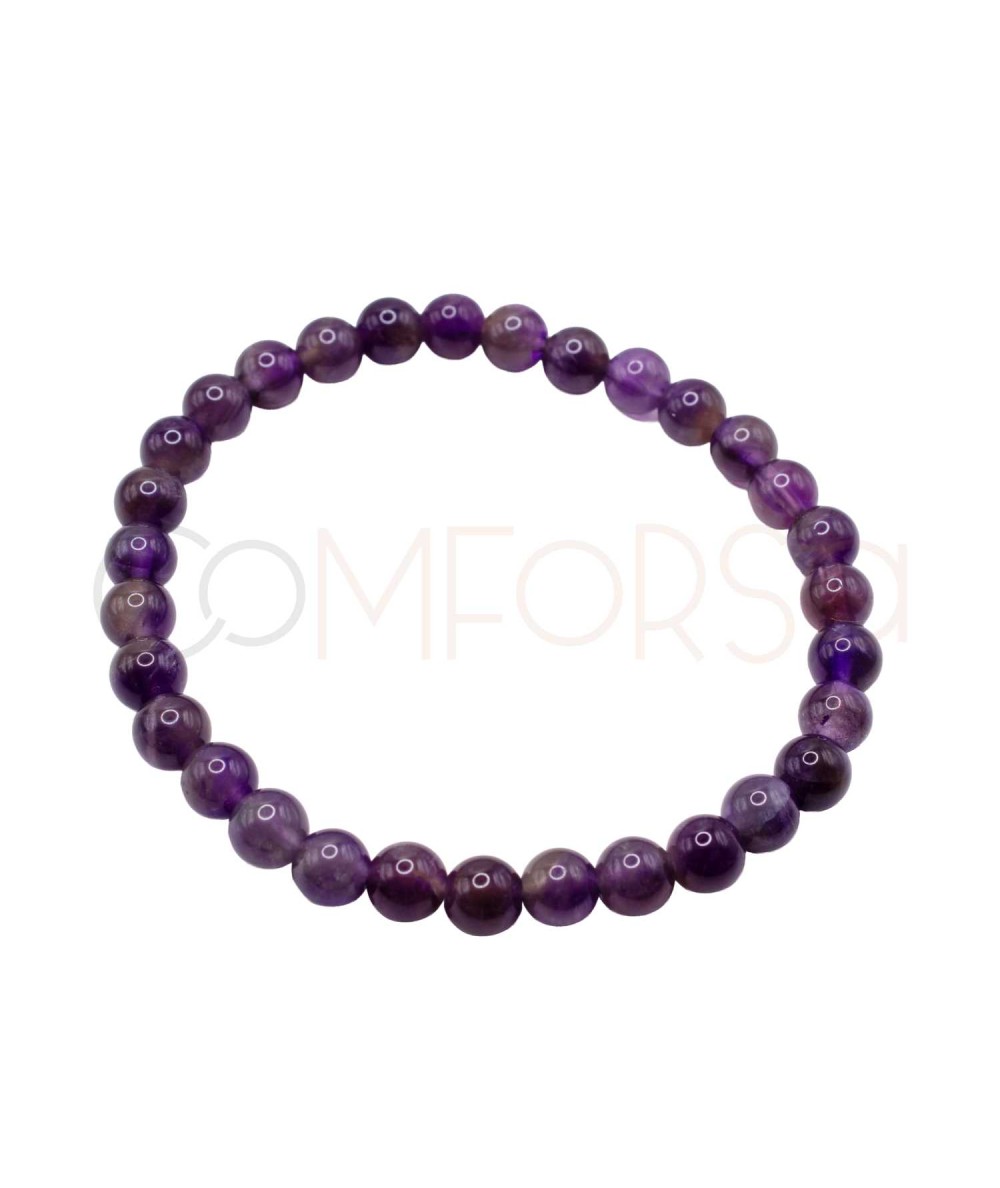 Pulsera de piedra Amatista