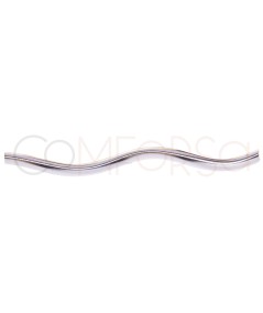Tubo liso onda 1.5 (ext) x 30 (largo)