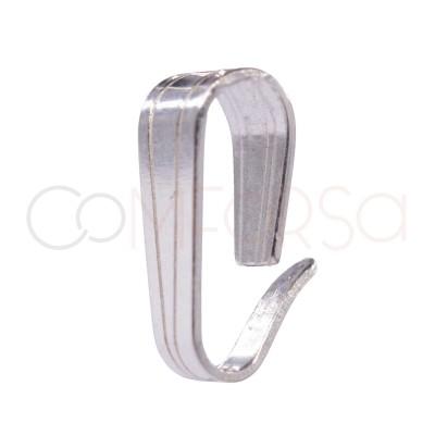 asa dije 4 x 10mm plata 925ml