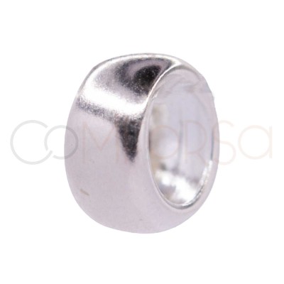 Conector media caña 3.6mm plata 925ml