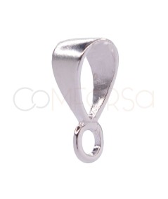 asa dije con asa 10 x 4mm plata 925ml