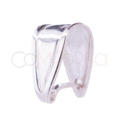 Anilla colgante con pernio 7 x 12 mm plata 925ml