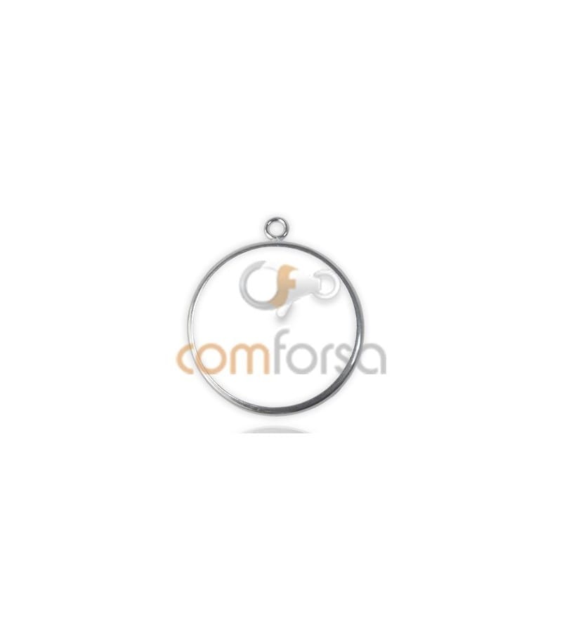 Sterling silver 925 Coin mounts 40 mm