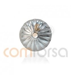 Casquilla gallón 4mm plata 925 ml