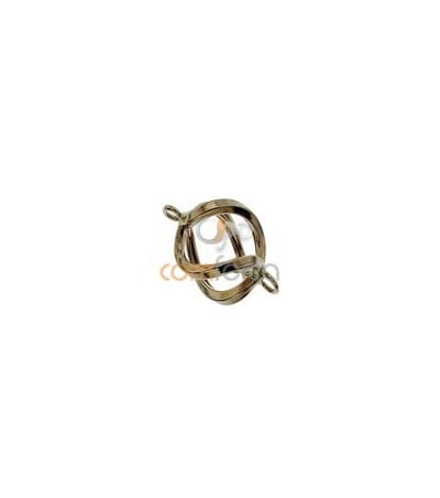 Jaula 13x8mm Oro 750