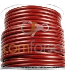Red Leather 6mm Premium Quality 