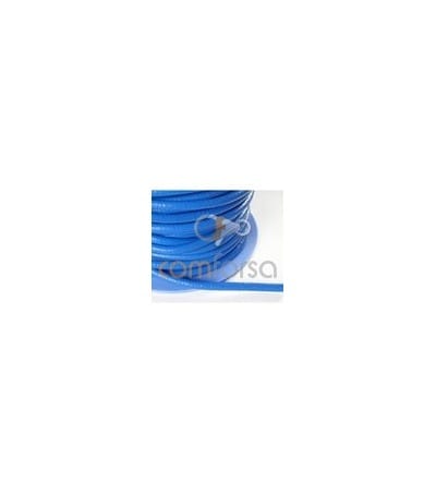   Cuero 3 mm Azul mar Calidad estándar