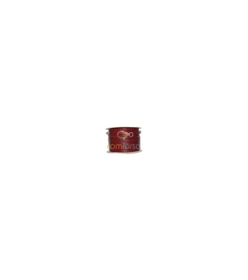 Deep Red Leather 3mm RQegular quality