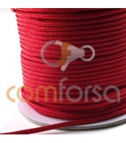 Nylon trenzado rojo 2 mm