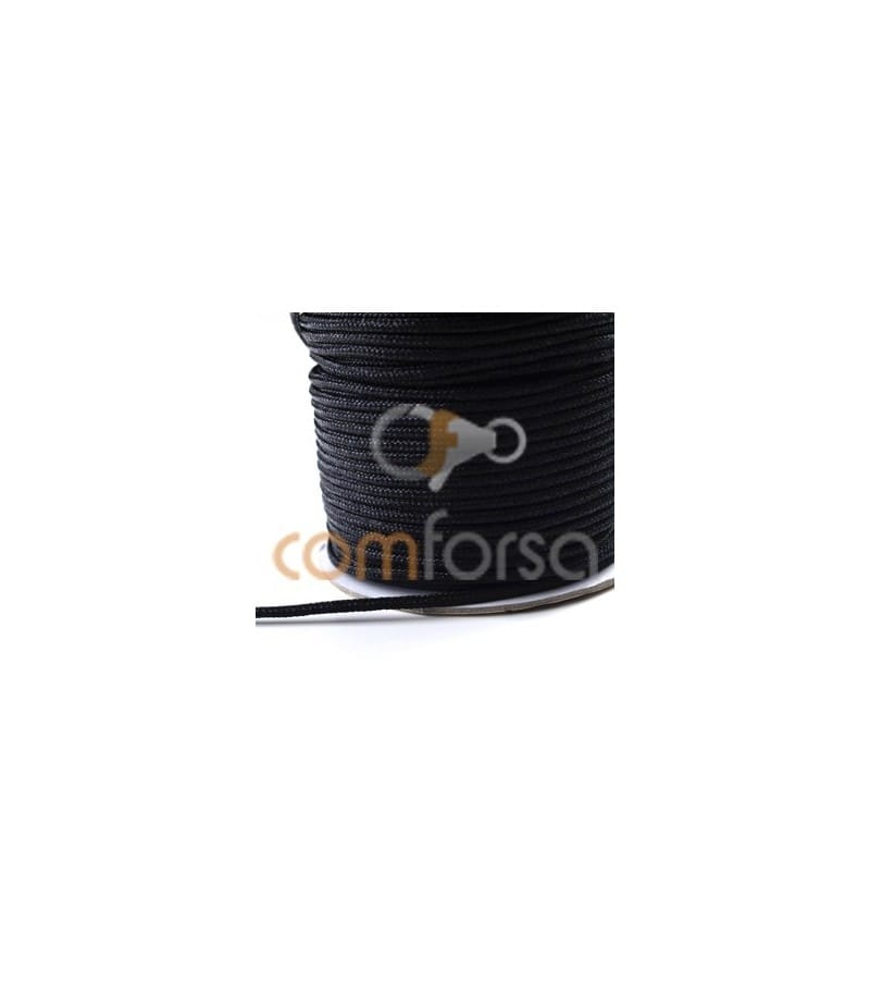 Nylon trenzado negro 2 mm