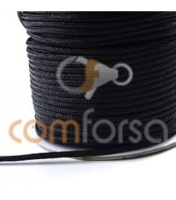 Nylon trenzado negro 2 mm