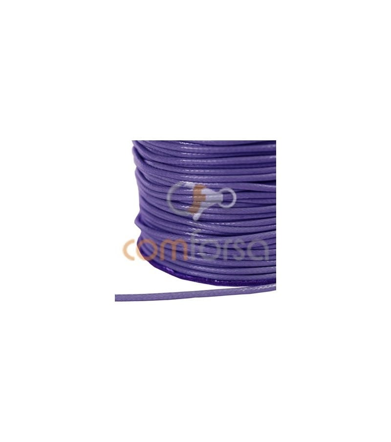 Cordón encerado morado 1.2 mm