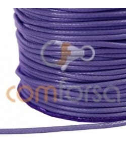 Cordón encerado morado 1.2 mm