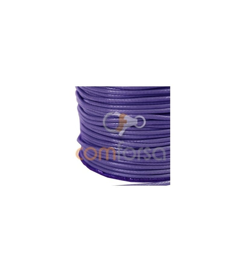 Purple Waxed Cord 2mm