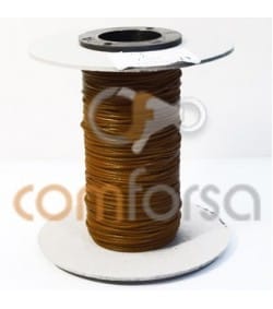   Cuero mostaza 1 mm Calidad premium