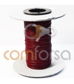   Cuero rojo 1 mm Calidad premium