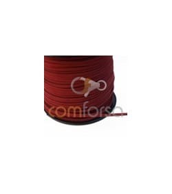 Imitation Suede Red 2.5mm (meters) Standar Quality