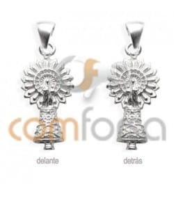 Virgen del Pilar10x20 mm(reliv 2 cara)