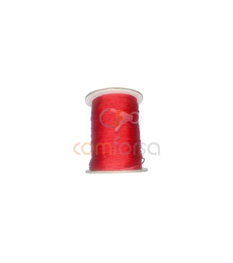 Nylon trenzado Rojo 0.5 mm