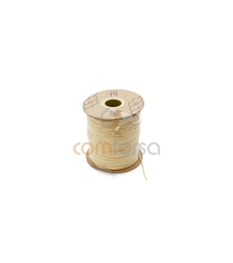 Nylon trenzado beige 1mm