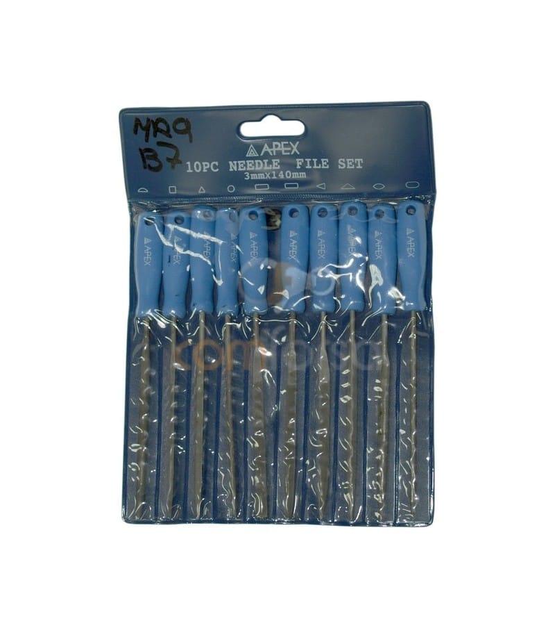 Juegos de limas 10 pc (3 mm x 140 mm)