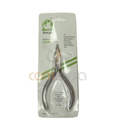 Stainless Steel Curved Nose Pliers