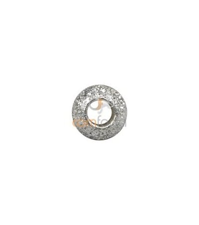 bolita diamantada 3mm plata 925ml