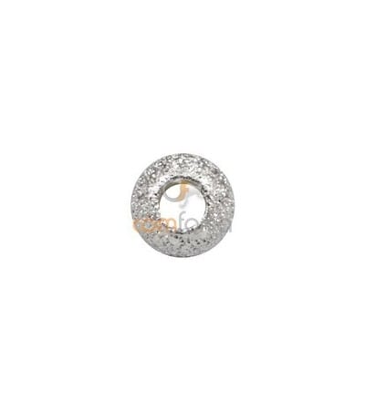 bolita diamantada 4 mm plata 925ml