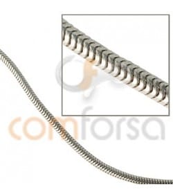 Cadena cola de ratón 1,2 mm