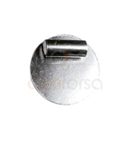 Base para pegar 15 mm con tubo plata 925ml