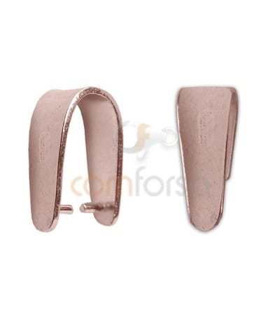 Rose Gold Plated Sterling Silver 925 thick Bail
