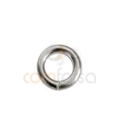 Sterling Silver 925 Open jumpring 10 mm