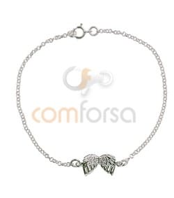 Pulsera con anillas 14cm