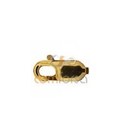 18kt Yellow gold lobster clasp without jumpring 11.5 mm