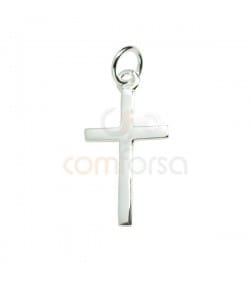 Sterling silver 925 ml cross pendant 12 x 23 mm