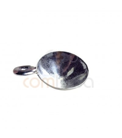 Sterling Silver 925 Pendant for 8 mm rivoli