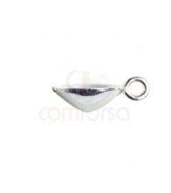 Base de colgante para rivoli 8 mm Plata 925