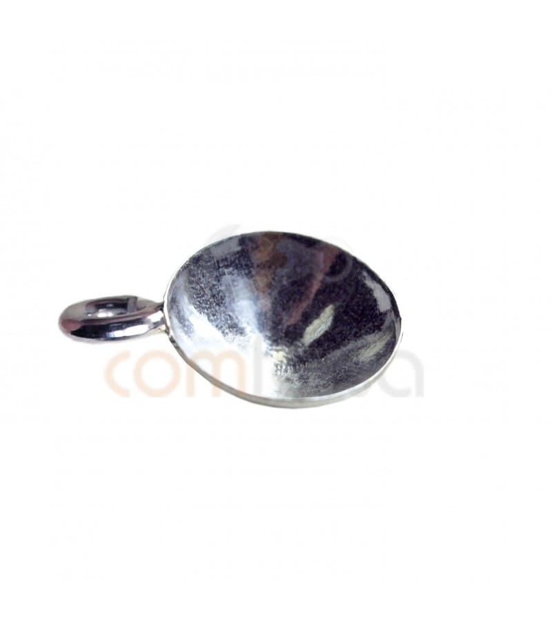 Sterling Silver 925 Pendant for 12 mm rivoli