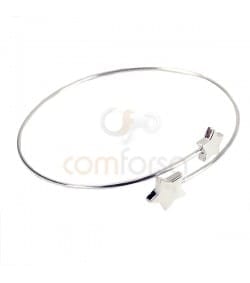 Pulsera estrella plata 925