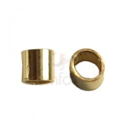 Chafa 2x2 mm (1.5 mm interior) gold filled