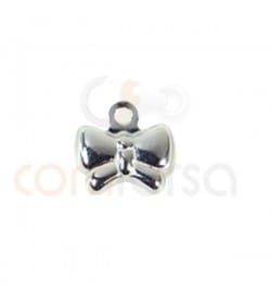 Colgante lazo 8 x 8.5 mm plata 925