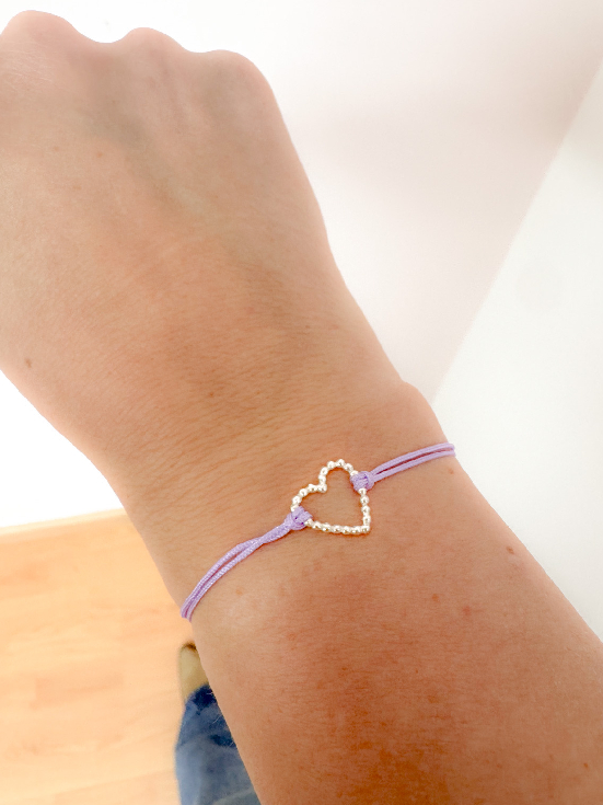 Pulsera con corazón